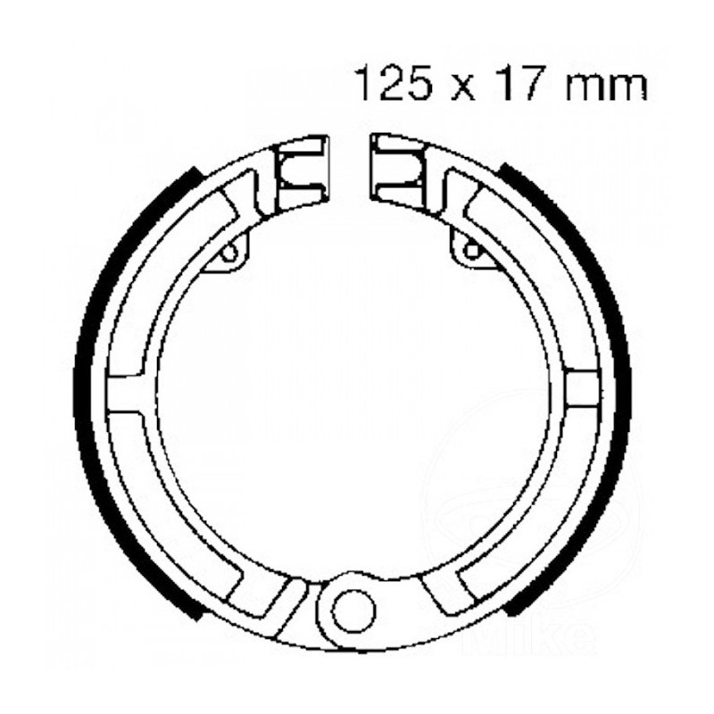 Machoires de Frein EBC sans Ressorts - V905