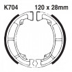 Machoires de Frein EBC avec Ressorts rainuré - K704G