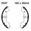 Machoires de Frein EBC avec Ressorts Rainuré - H347G