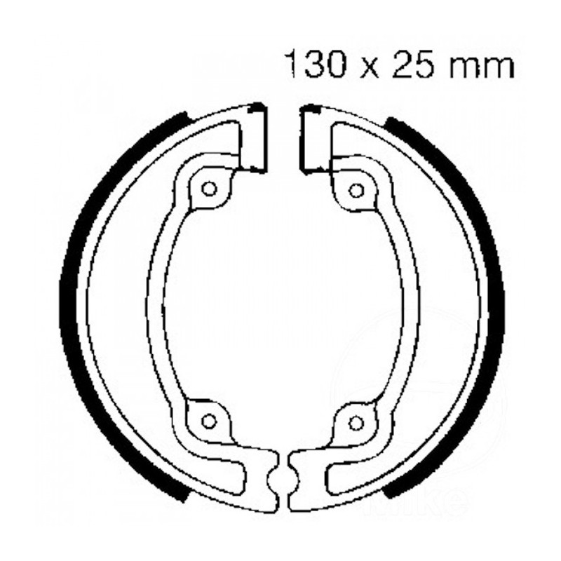 Machoires de Frein EBC avec Ressorts - H330