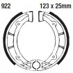 Machoires de Frein EBC avec Ressorts Rainuré - 922G