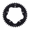 Couronne Moto Alu 42 Dents PAS 525 Noir JT Sprockets - JTA752.42BLK