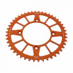 Couronne Moto Alu 46 Dents PAS 520 Orange JT Sprockets - JTA891.46ORG