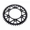 Couronne Moto Alu 49 Dents PAS 520 Noir JT Sprockets - JTA897.49BLK