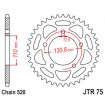 Couronne Moto Acier 44 Dents PAS 520 JT Sprockets - JTR75.44