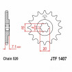 Pignon Moto Acier 10 Dents PAS 520 JT Sprockets - JTF1407.10