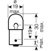 Ampoule 12V5W BA15S Osram