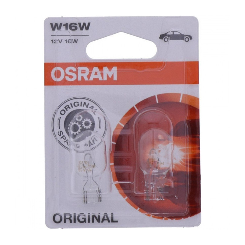 Ampoule 12V16W W2.1X9.5 Osram