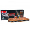 Chaîne de transmission RK ZXW 525 Orange 114 Maillons