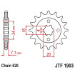 Kit chaine JT 520 X1R3 KTM DUKE 125   2014-