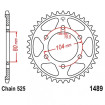 Kit chaine JMT 525 X2 KAWASAKI  KLZ 1000 VERSYS 12-