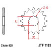 Kit chaine JT 525 X1R3 TRIUMPH 865 SCRAMBLER 06-