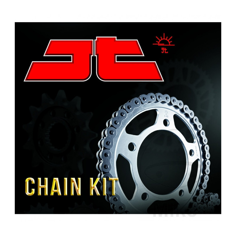 Kit chaine JT 520 X1R3 KAWASAKI  GPZ500S EX500D, E 94 supérieur à