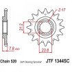 Kit chaine DID 428 NZ KTM 85 SX G.R. 18-