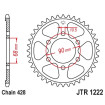 Kit chaine DID 428 VX  HONDA CB 125 R Neo Sport  18-