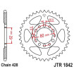 Kit chaine DID 428 VX YAMAHA  TW 125 5EK 99 -01