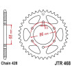 Kit chaîne DID 428 VX KAWASAKI 125 Eliminator 04-