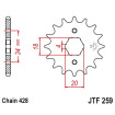 Kit chaine DID 428 VX DAELIM  VL 125 Daystar Fi 08-