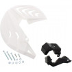 Kit Protections Disque Avant/Bas Fourche Moto MX Polisport Noir/Blanc Kawa KX 250/450 F /4T C 13-21