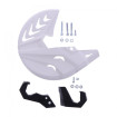 Kit Protections Disque Avant/Bas Fourche Moto MX Polisport Noir/Blanc Kawa KX 250/450 F /4T C 19-23