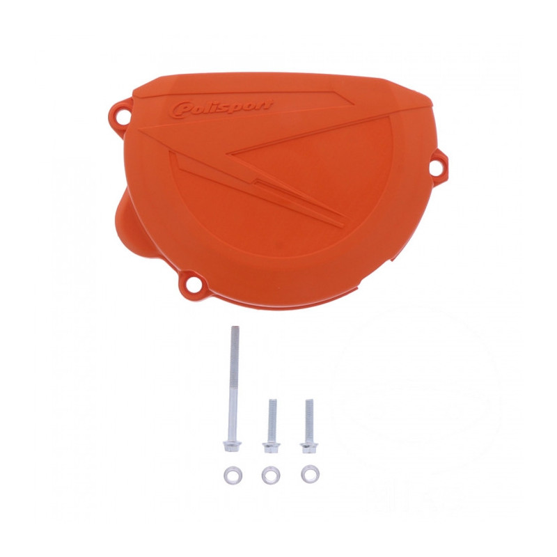 Protection Carter Embrayage Moto MX Polisport Orange K16 KTM EXC 250 /E 08-12