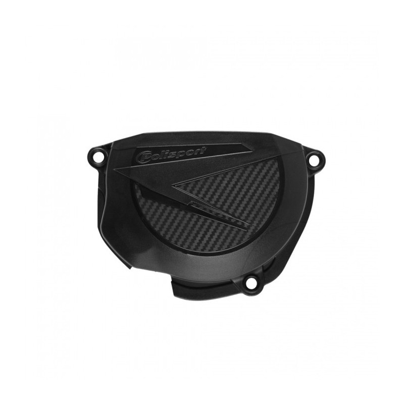 Protection Carter Embrayage Moto MX Polisport Noir Beta RR 350 /S EFI Enduro 20-21