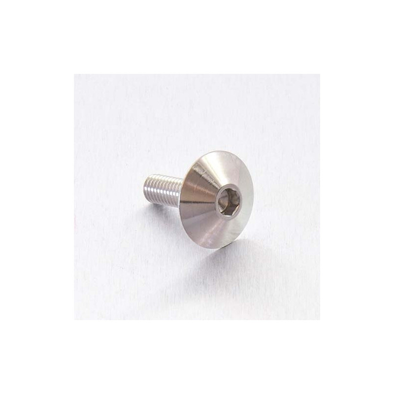 Vis à tête bombée en Inox Poli M5 x 16mm 0.8mm XL