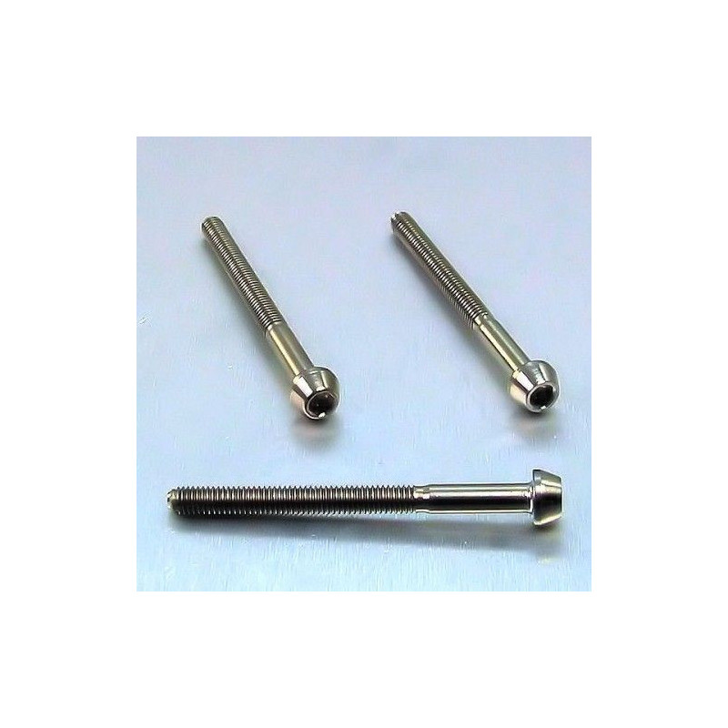 Vis Titane tête BTR conique M3 x 0.5mm x 35mm