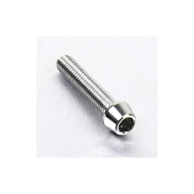 Vis à tête BTR Conique en Inox Poli M5 x 25mm 0.8mm