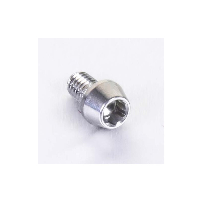 Vis à tête BTR Conique en Inox Poli M6 x 10mm 1.00mm