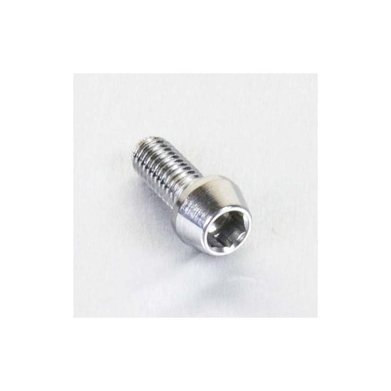 Vis à tête BTR Conique en Inox Poli M6 x 15mm 1.00mm