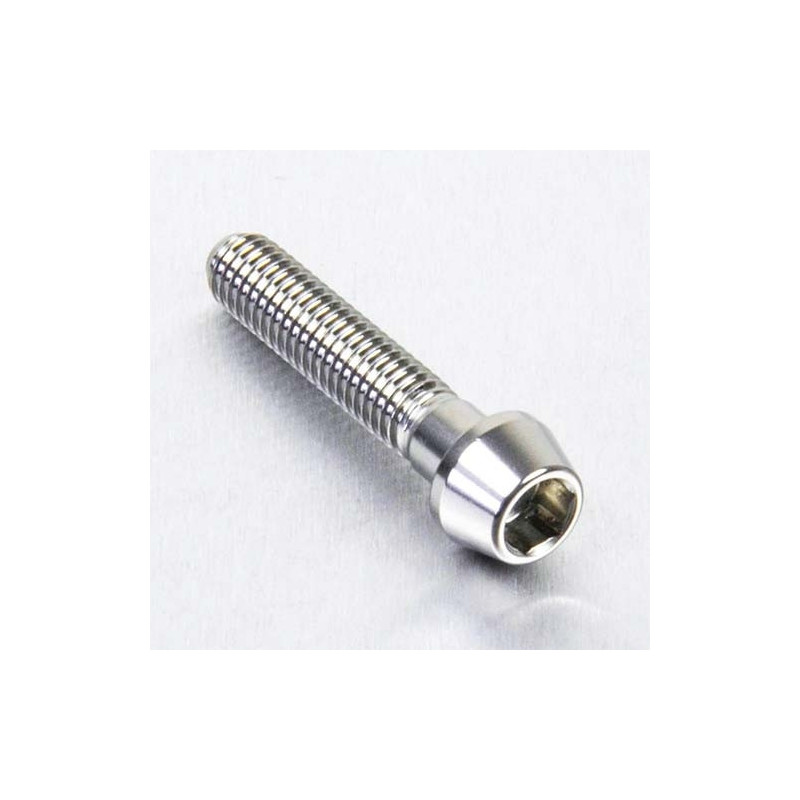 Vis à tête BTR Conique en Inox Poli M6 x 30mm 1.00mm