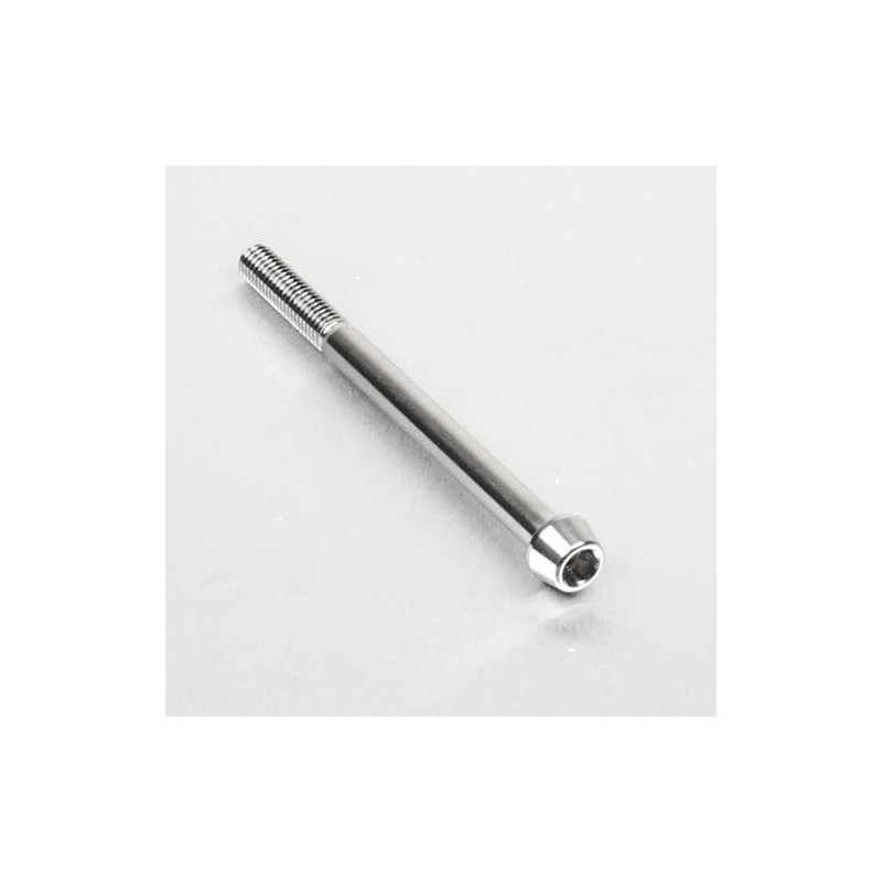 Vis à tête BTR Conique en Inox Poli M6 x 80mm 1.00mm