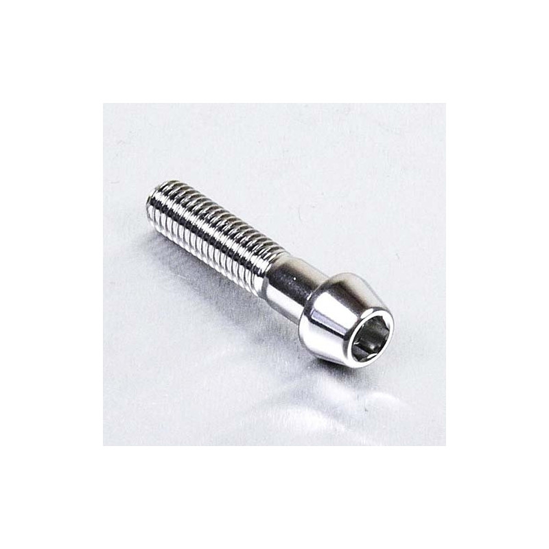 Vis à tête BTR Conique en Inox Poli M8 x 40mm 1.25mm