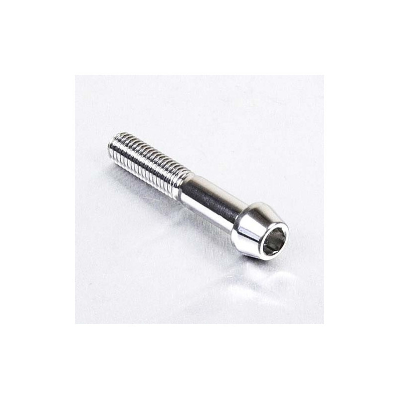 Vis à tête BTR Conique en Inox Poli M8 x 45mm 1.25mm