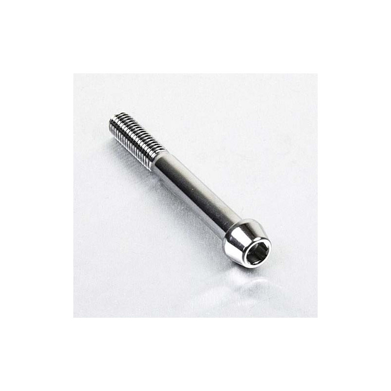 Vis à tête BTR Conique en Inox Poli M8 x 65mm 1.25mm