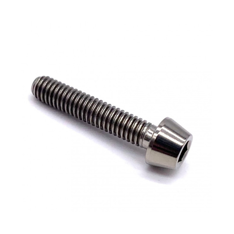 Vis Titane tête BTR conique M4 x 0.7mm x 20mm