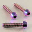 Vis Titane tête BTR conique M4 x 0.7mm x 20mm