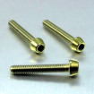 Vis Titane tête BTR conique M4 x 0.7mm x 30mm