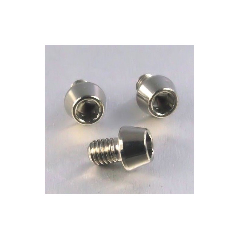 Vis Titane tête BTR conique M6 x 1.00mm x 10mm