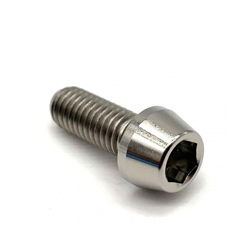 Vis Titane tête BTR conique M6 x (1.00mm) x 15mm