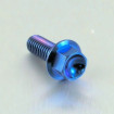 Vis Titane tête Hexagonale M6 x 1.00mm x 18mm