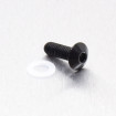 Vis Titane tête Bombée M4 x 0.7mm x 12mm