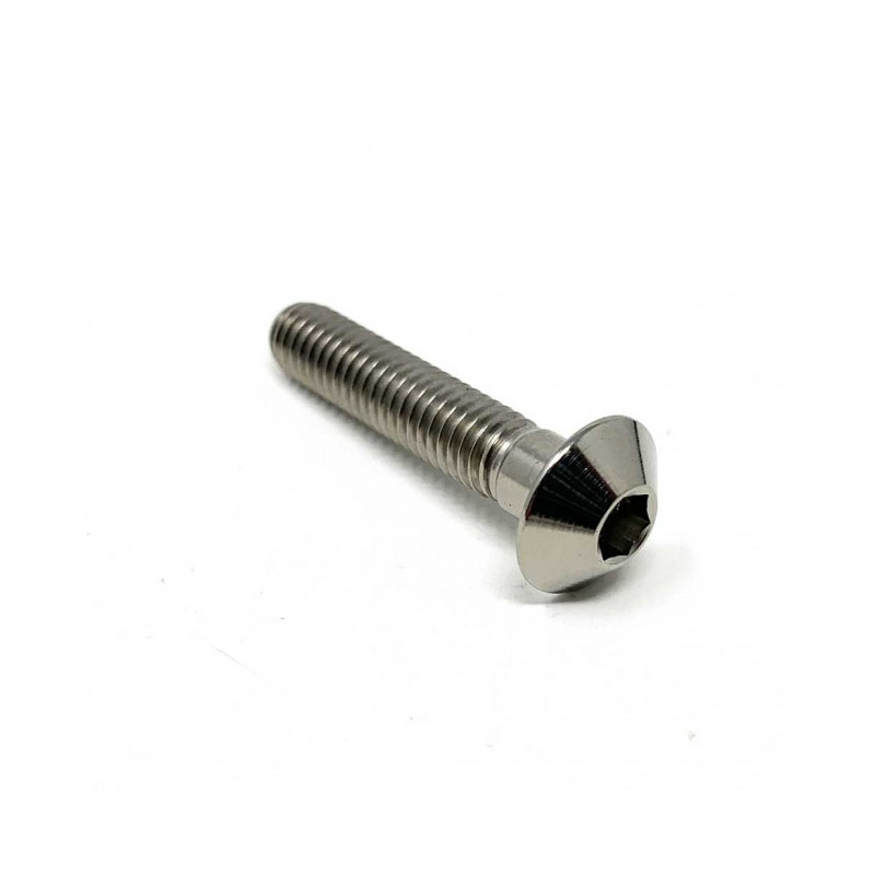 Vis Titane tête Bombée M6 x (1.00mm) x 30mm XS