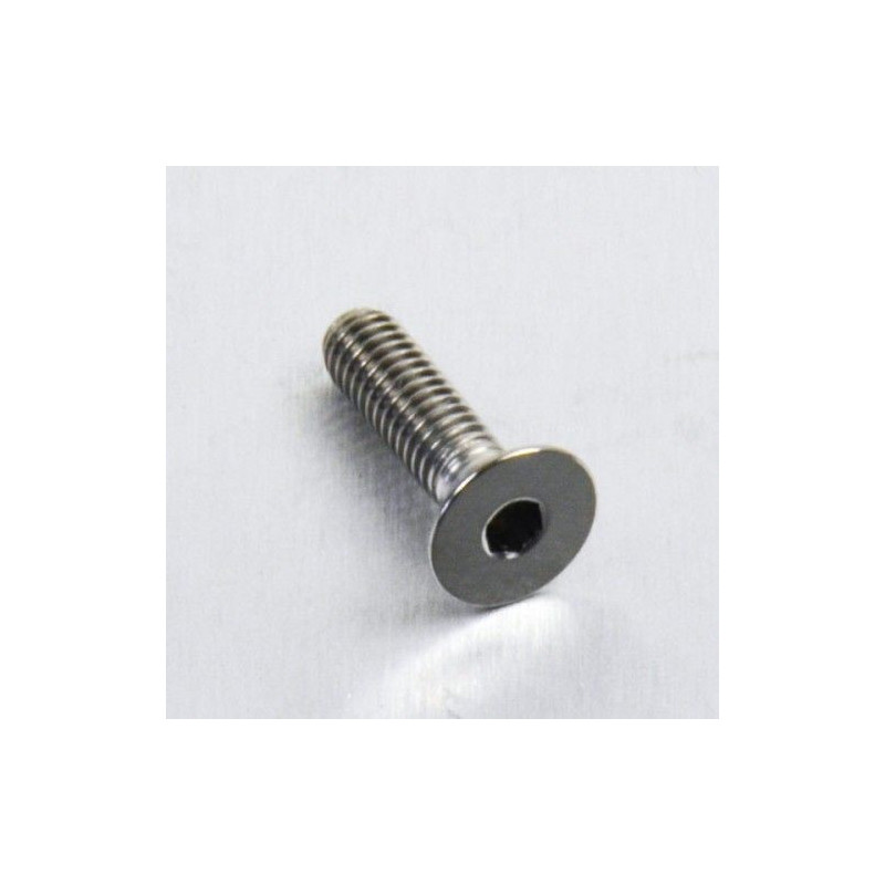 Vis Titane tête Fraisée M4 x 0.7mm x 15mm