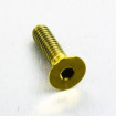 Vis Titane tête Fraisée M4 x 0.7mm x 15mm