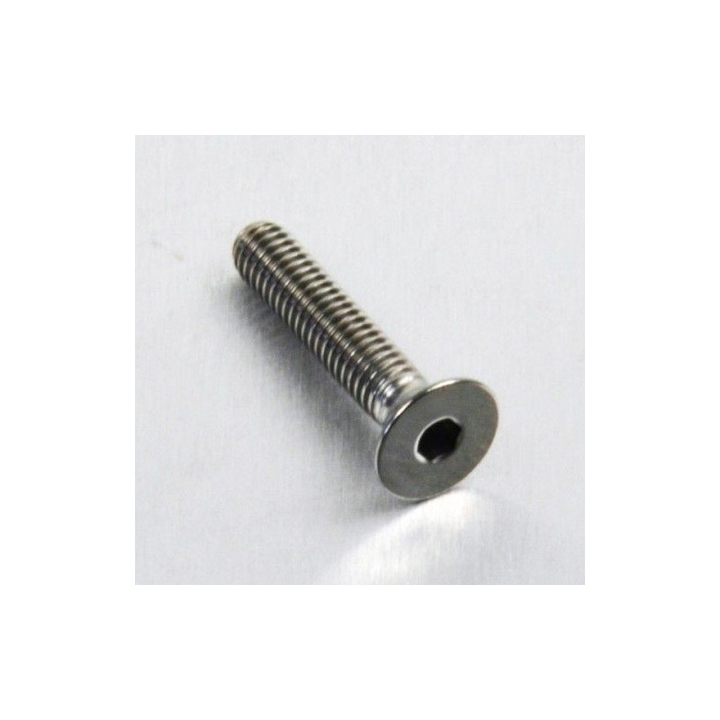 Vis Titane tête Fraisée M4 x 0.7mm x 20mm