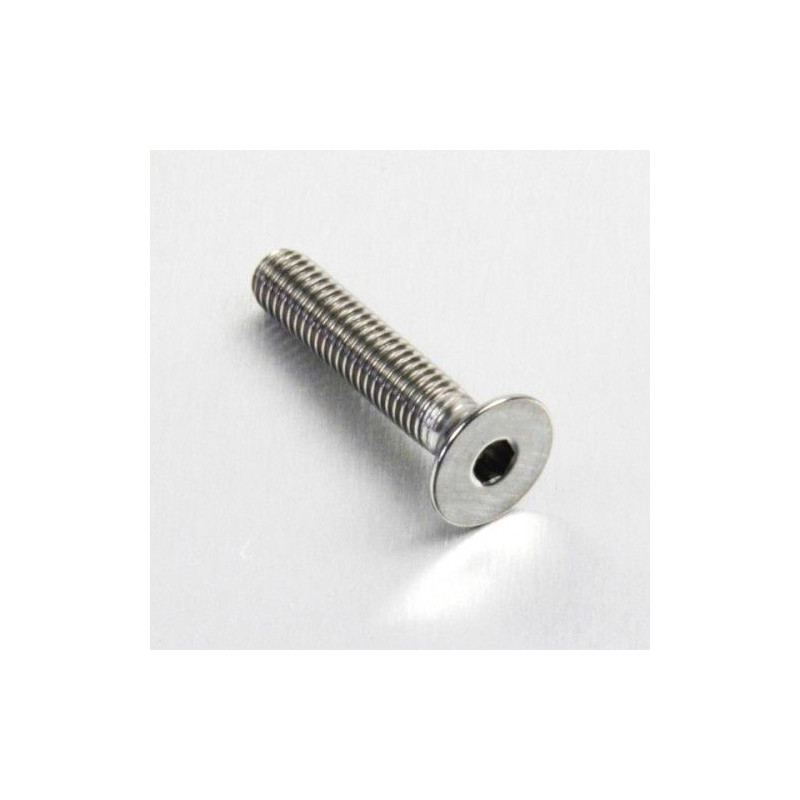 Vis Titane tête Fraisée M5 x 0.8mm x 25mm