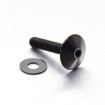 Vis Titane tête Bombée M5 x 0.8mm x 25mm Tête 16mm