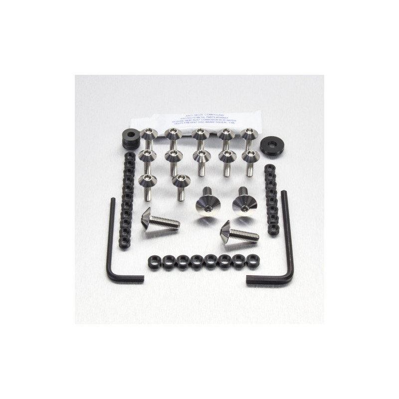 Kit Visserie Carénage en Inox 316 Suzuki RGV250 L-R 90-96 16 Pièces